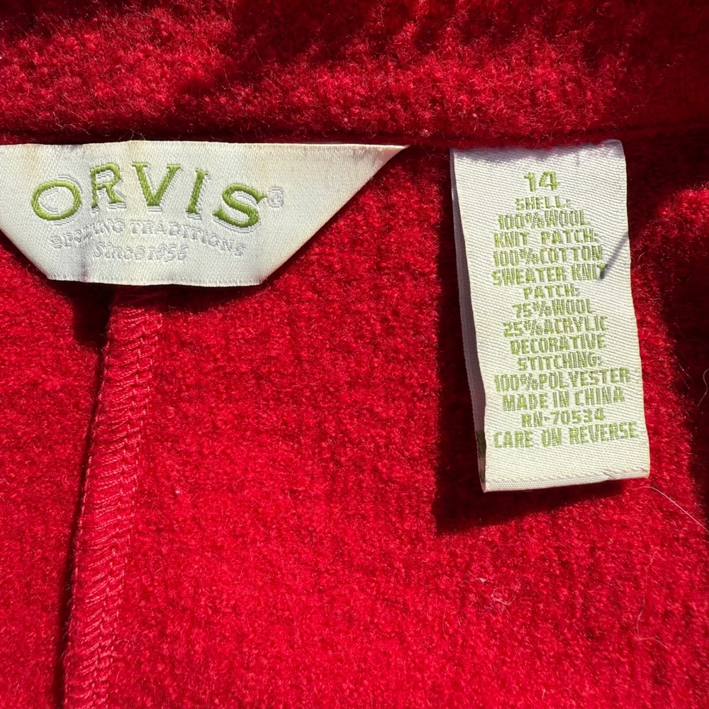 Orvis Wool Patchwork Blazer Jacket‎ Unique Design… - image 9